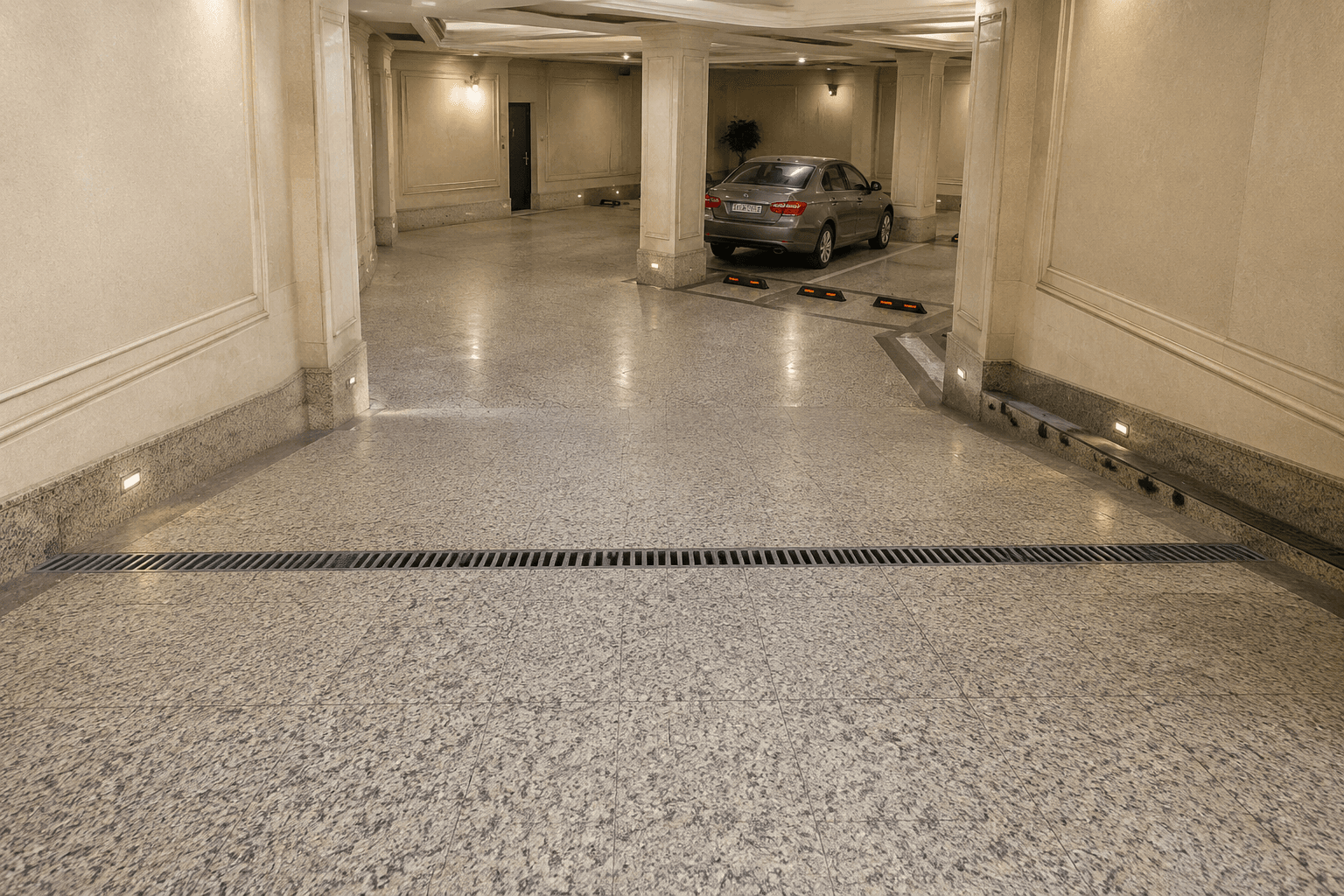 مشروع مبنى روزبه — غرانيت نهبندان البرتقالي، صورة 3