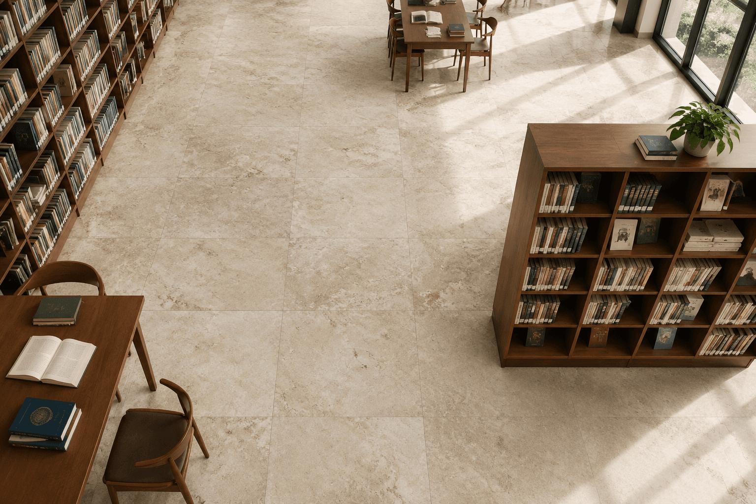 مشروع مكتبة أوستا — ترافرتين دره بخاري، صورة 2