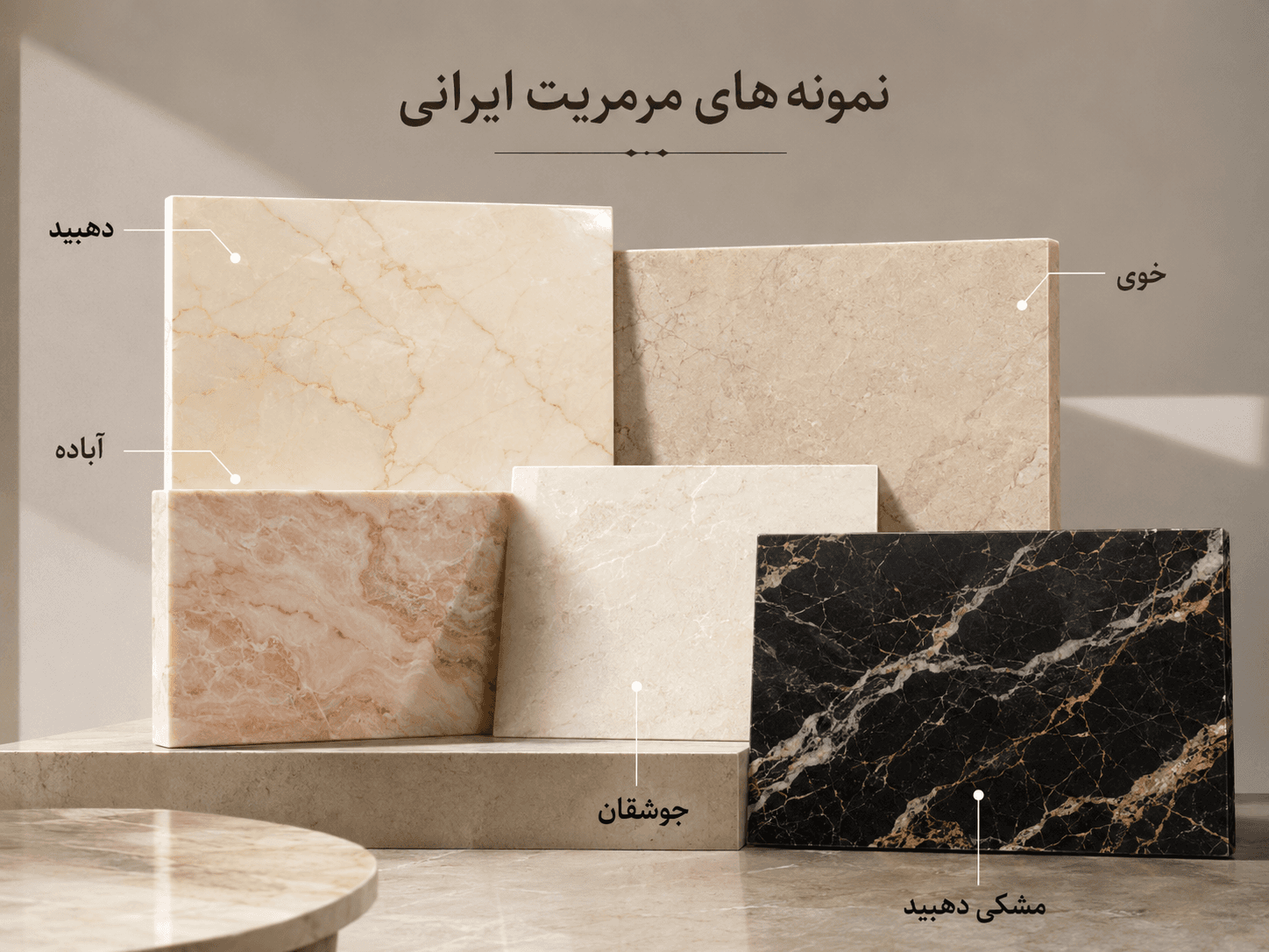 سنگ مرمریت چیست؟ راهنمای کامل ویژگیها، معادن، کاربردها و نگهداری