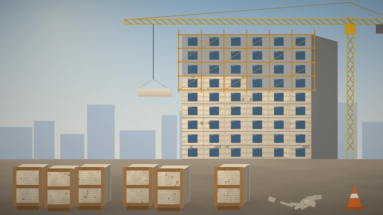 Buying stone for a large project: how to calculate area, waste and order quantity