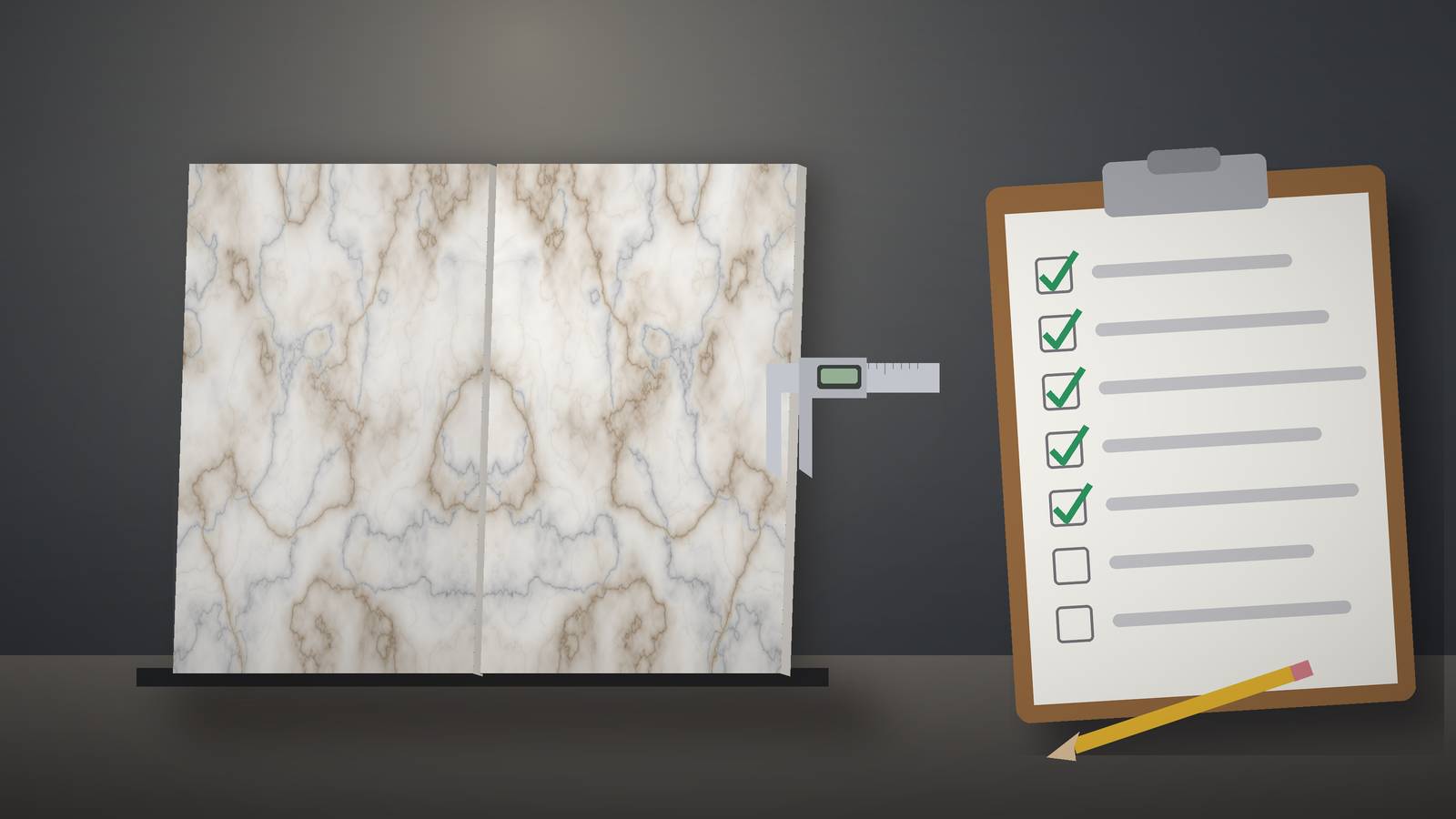 Buying stone slabs: the complete checklist before you order